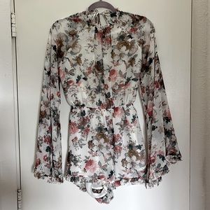 Floral Romper